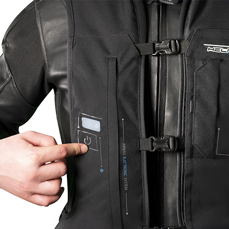 CHALECO AIRBAG HELITE E-TURTLE BLACK