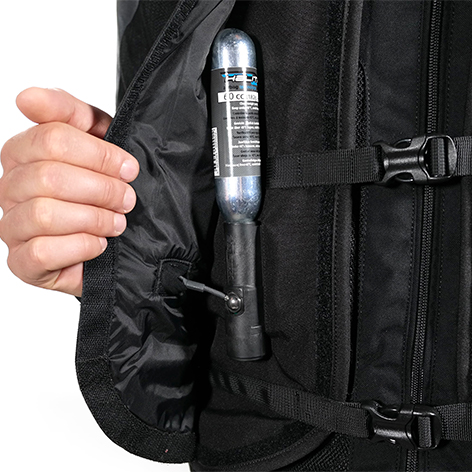 CHALECO AIRBAG HELITE TURTLE BLACK